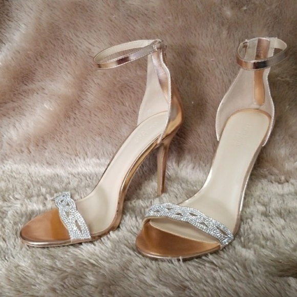 rose gold heels charlotte russe